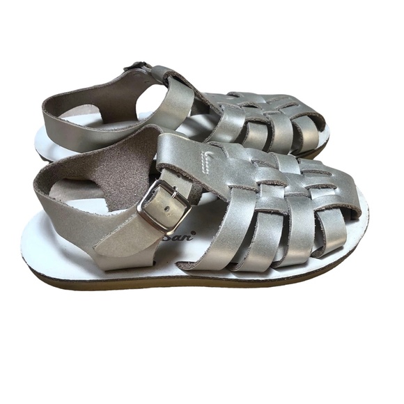Silver Sun San Salt Water Sandals 10 - Picture 2 of 5